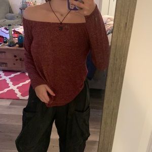 off the shoulder top